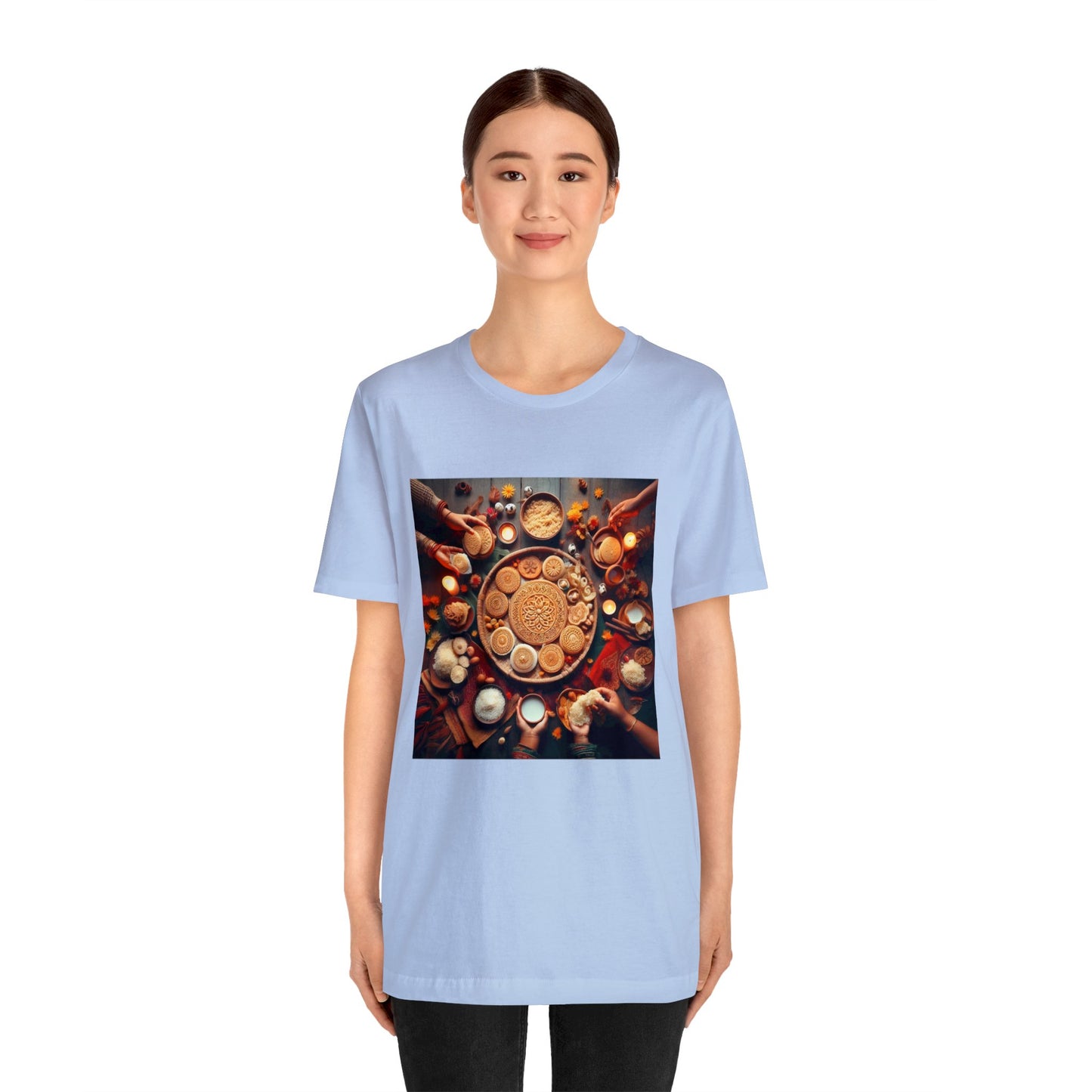 Unisex Jersey Short Sleeve Tee: Lets Celebrate Pitha Season