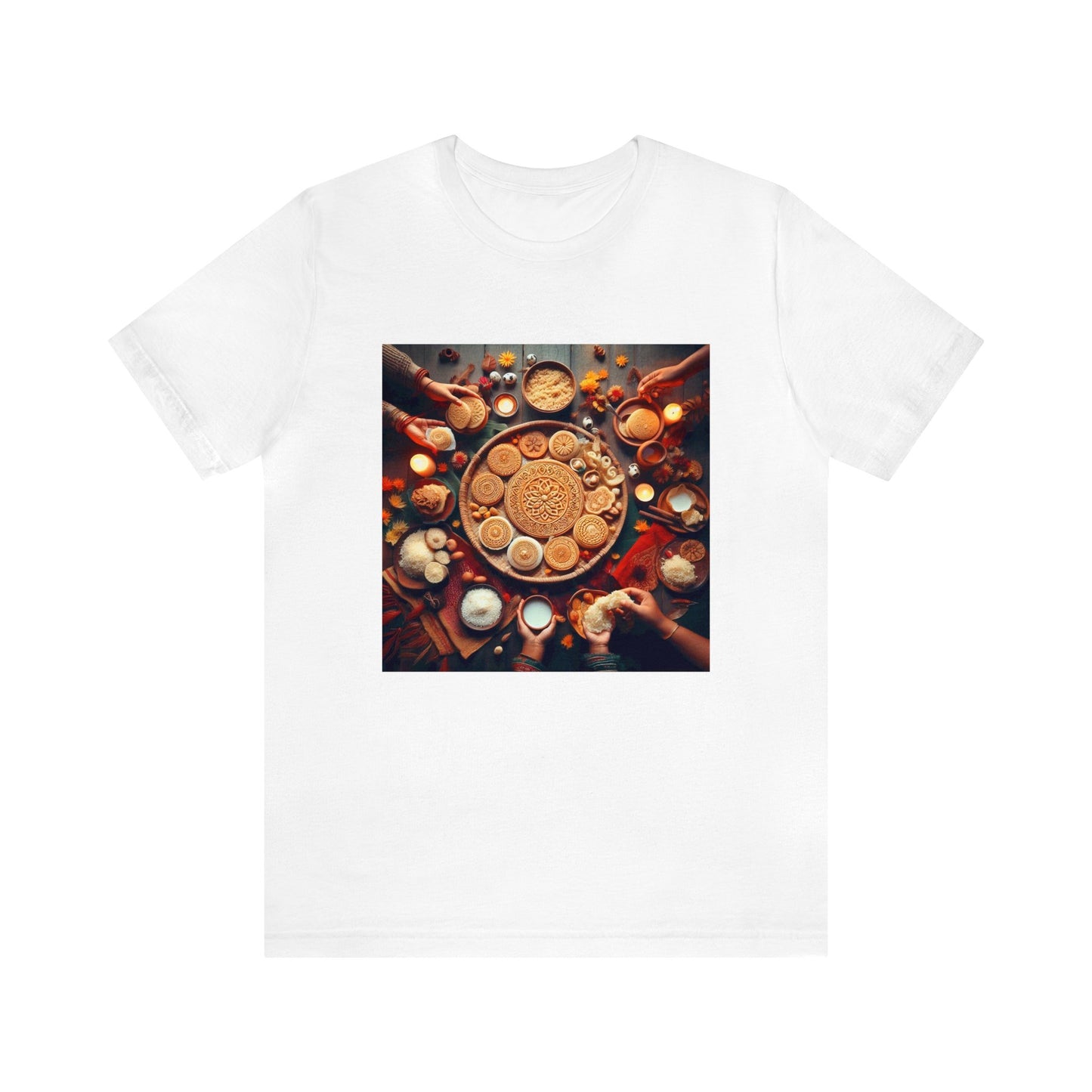 Unisex Jersey Short Sleeve Tee: Lets Celebrate Pitha Season