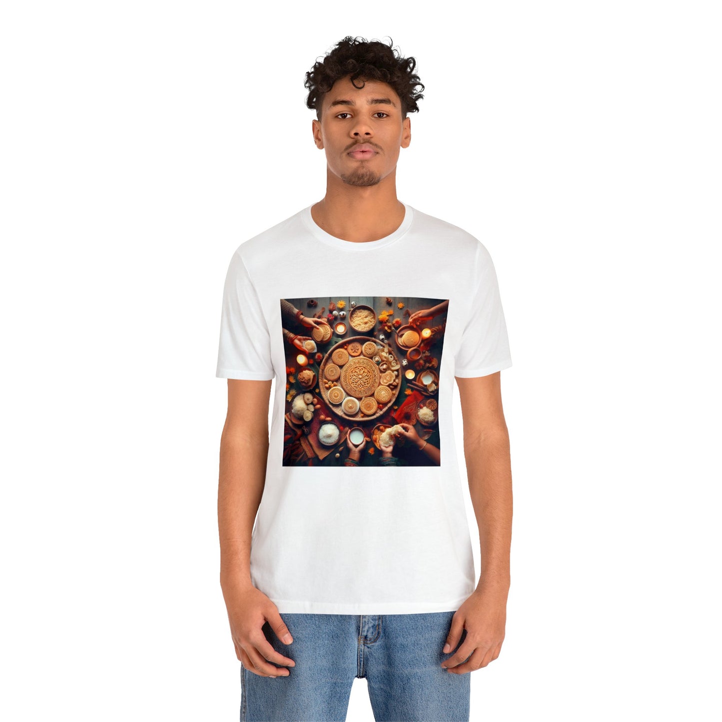 Unisex Jersey Short Sleeve Tee: Lets Celebrate Pitha Season