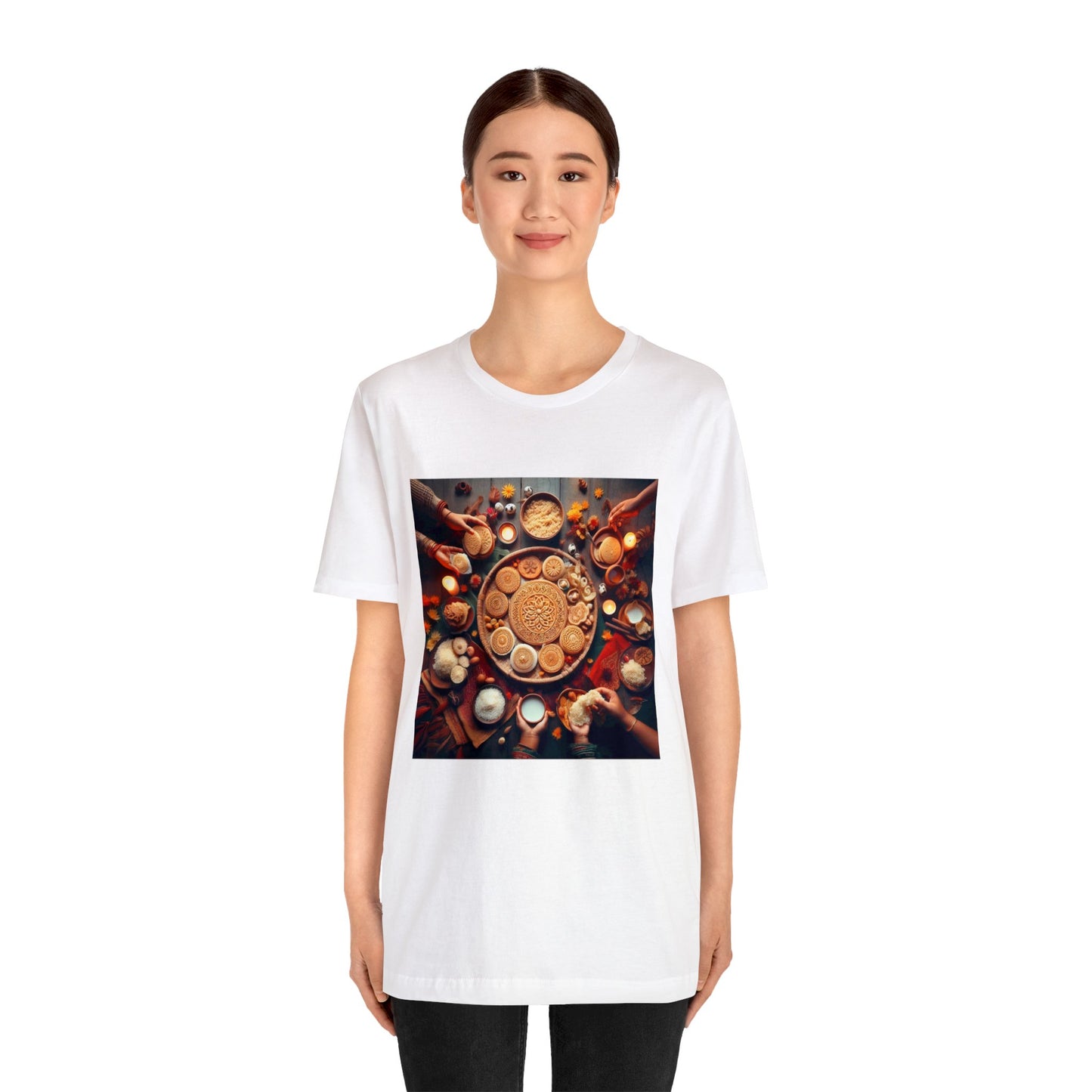Unisex Jersey Short Sleeve Tee: Lets Celebrate Pitha Season