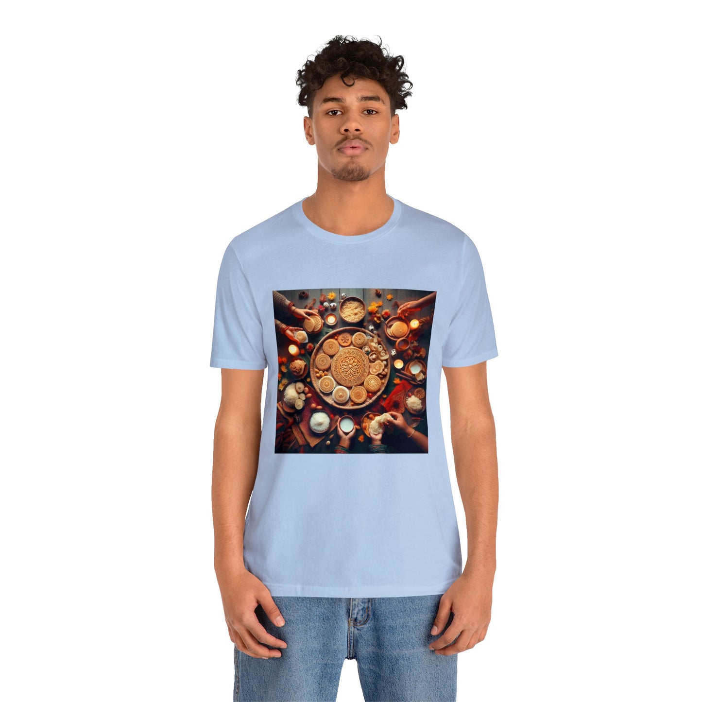 Unisex Jersey Short Sleeve Tee: Lets Celebrate Pitha Season