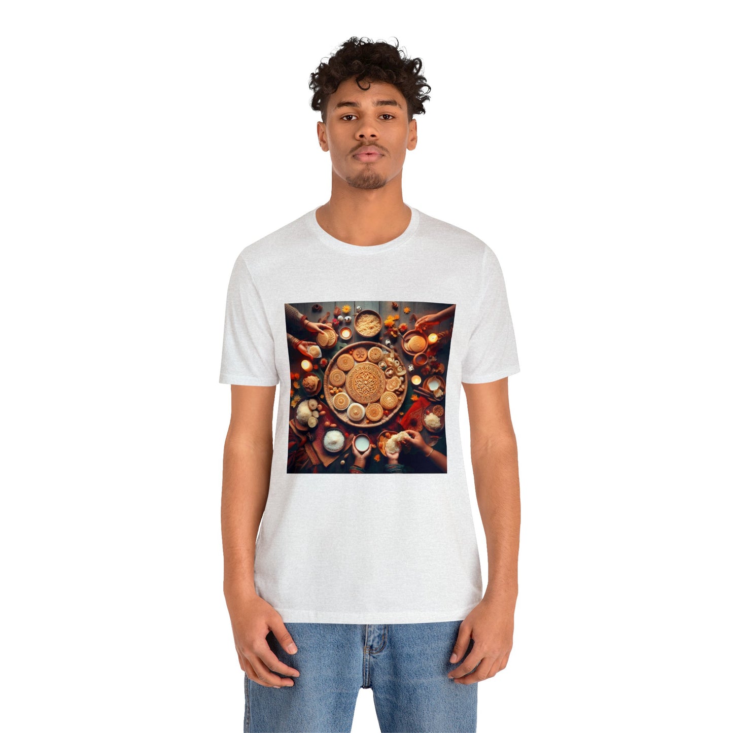 Unisex Jersey Short Sleeve Tee: Lets Celebrate Pitha Season