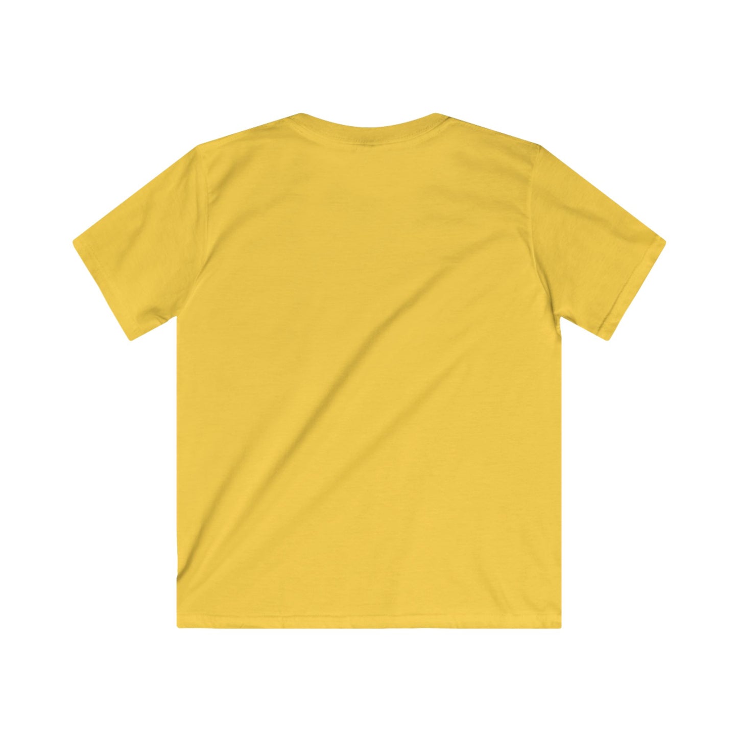 Festive Robot Kids Softstyle Tee for Holiday Cheer