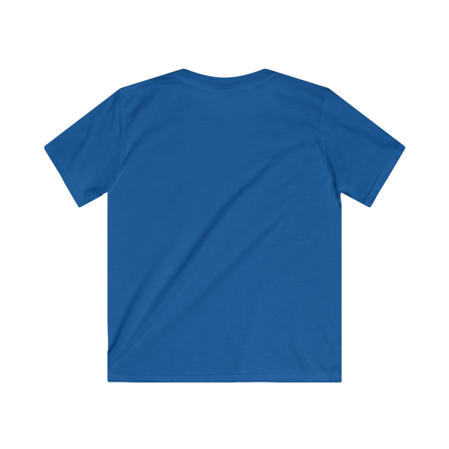 Festive Robot Kids Softstyle Tee for Holiday Cheer