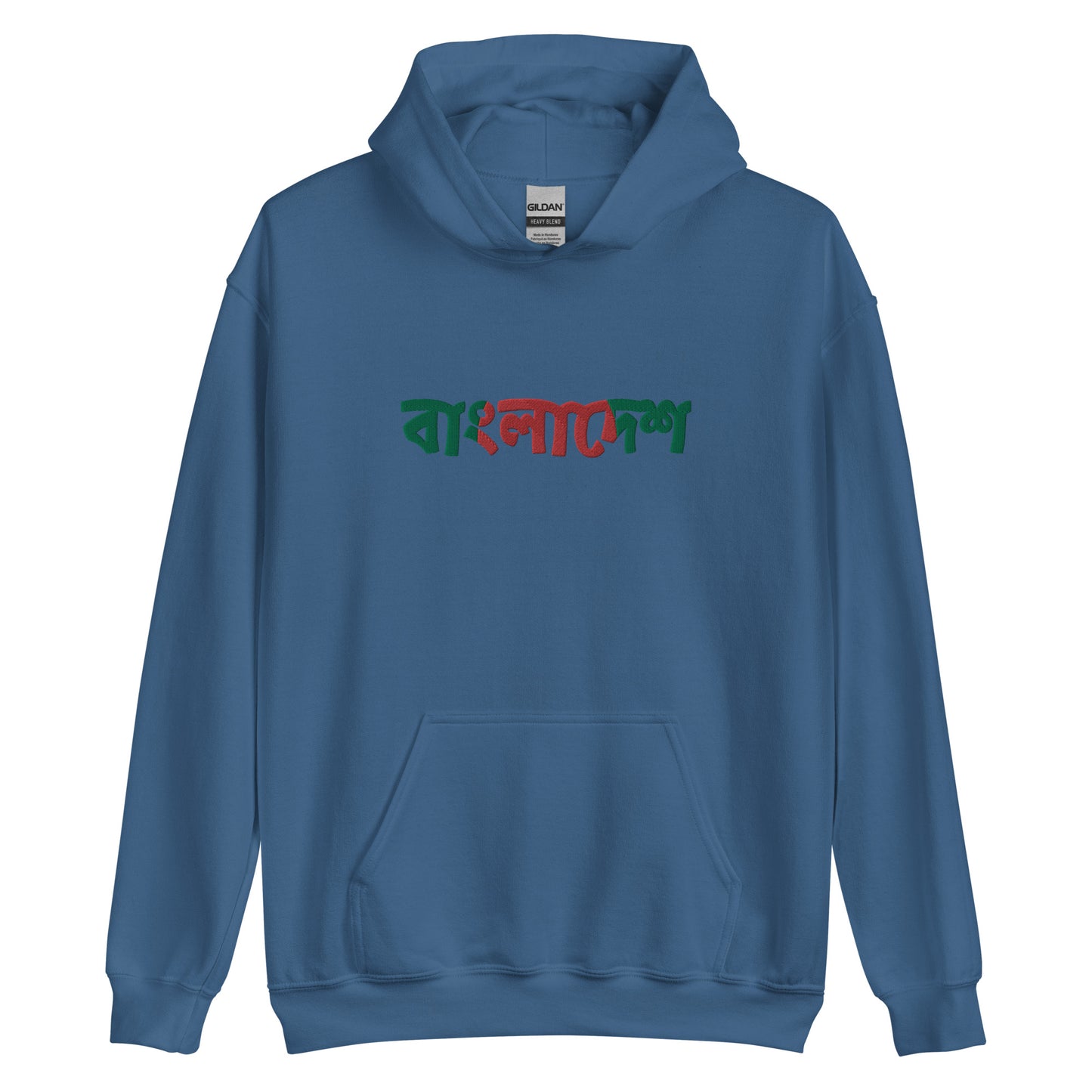 Men Hoodie: Front Embroidery, Back print