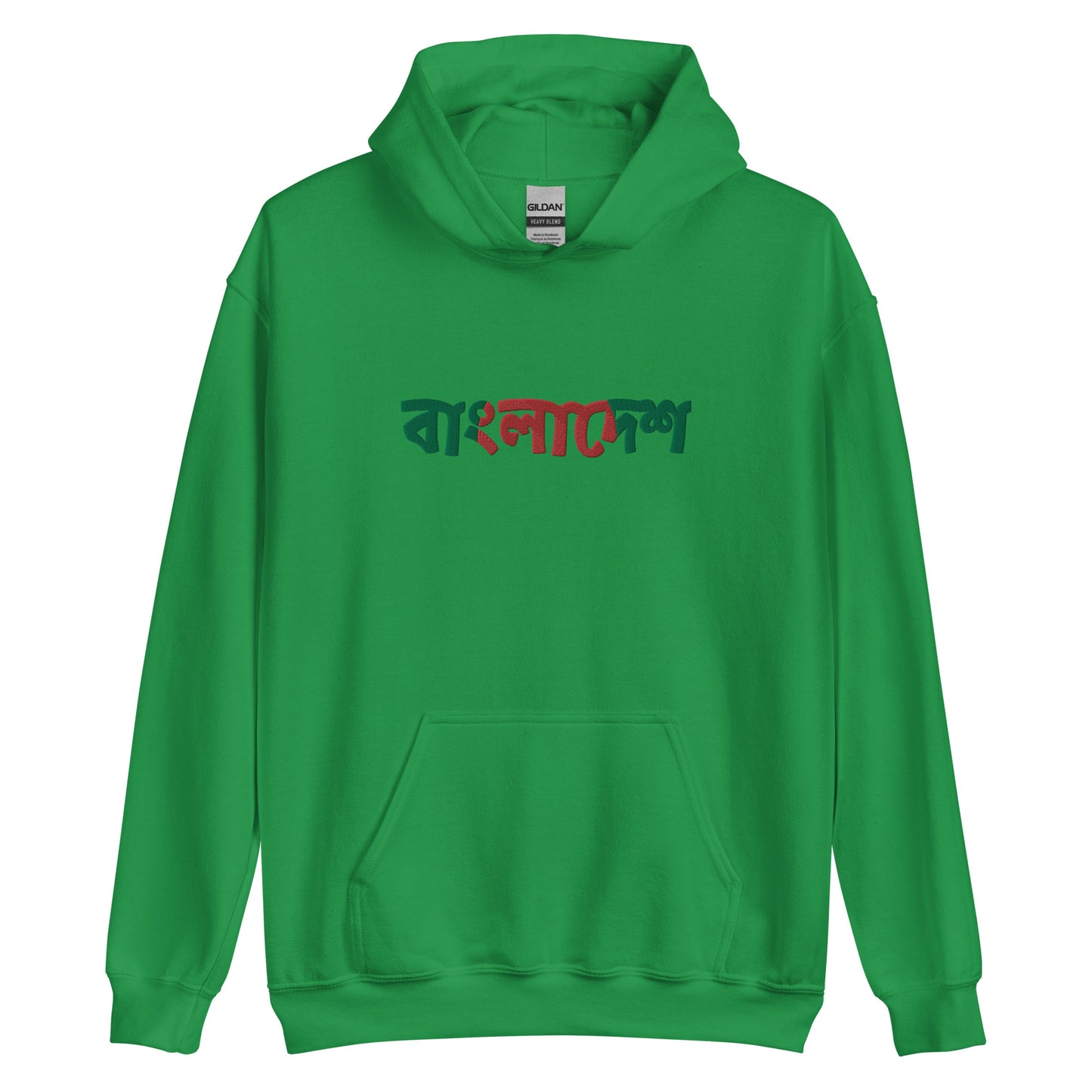 Men Hoodie: Front Embroidery, Back print