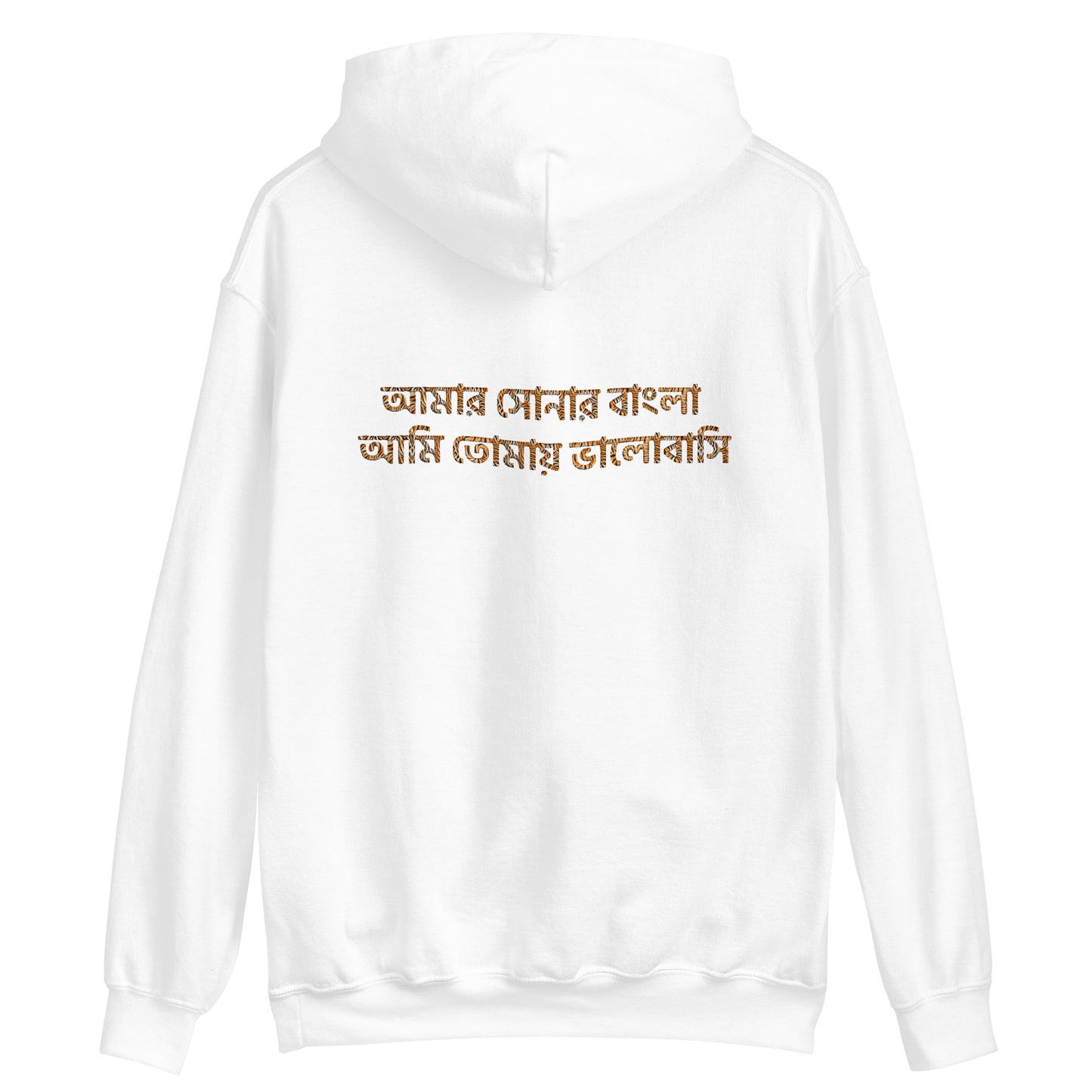 Men Hoodie: Front Embroidery, Back print