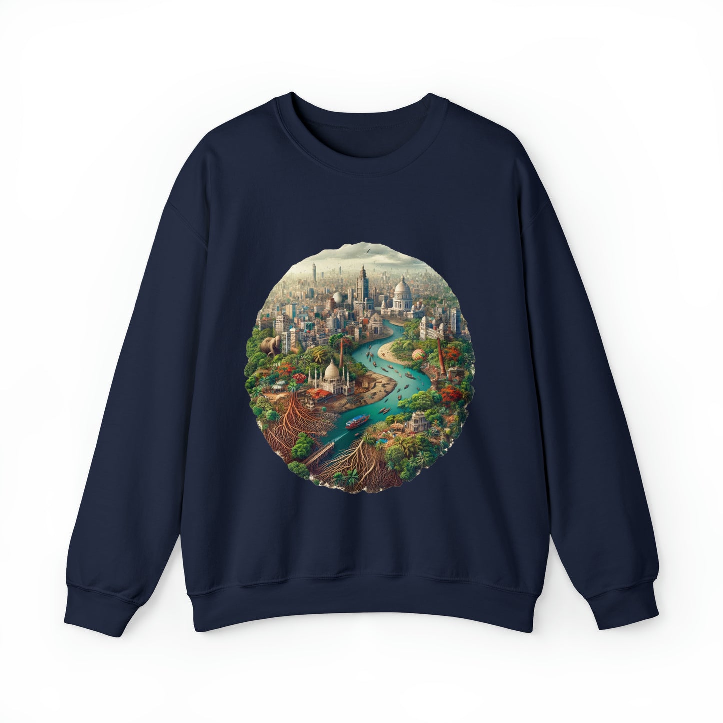 Unisex Heavy Blend™ Crewneck Sweatshirt: Celebrate Bangladesh