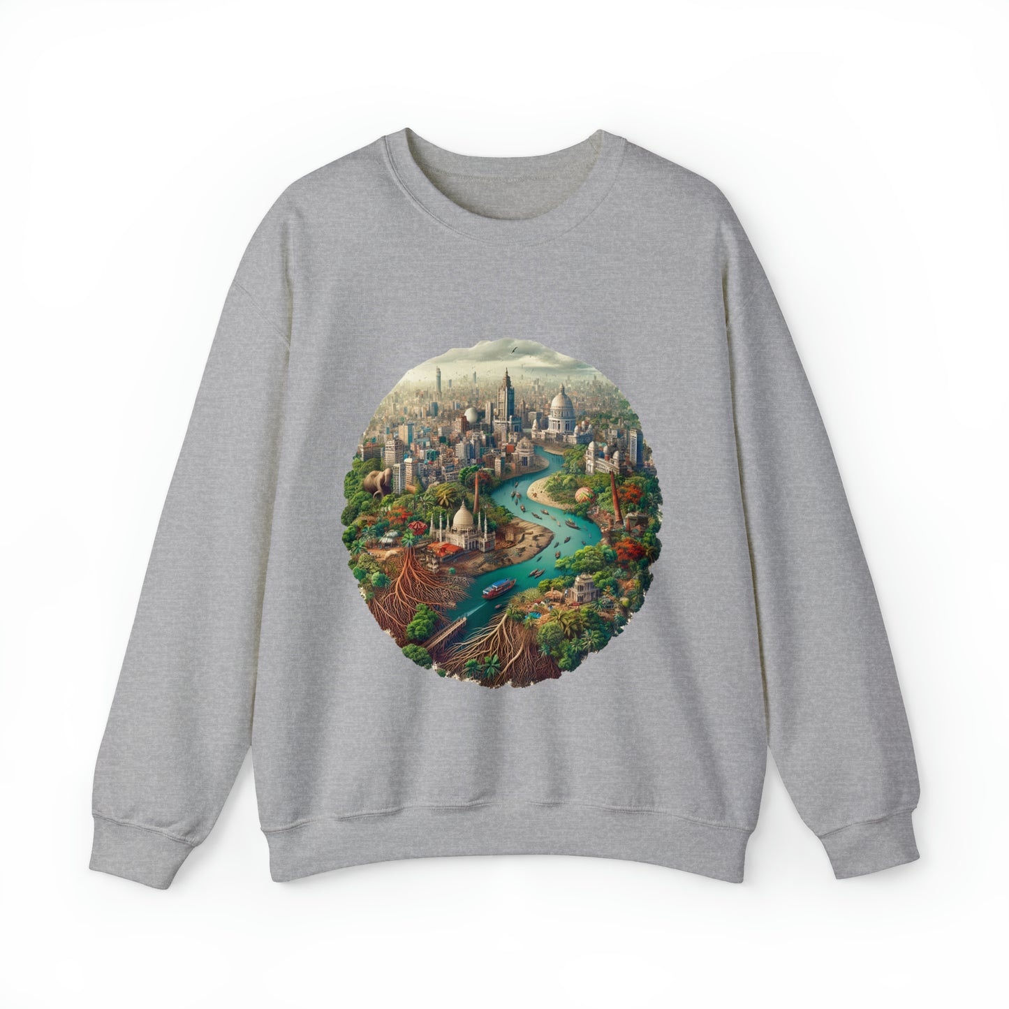 Unisex Heavy Blend™ Crewneck Sweatshirt: Celebrate Bangladesh