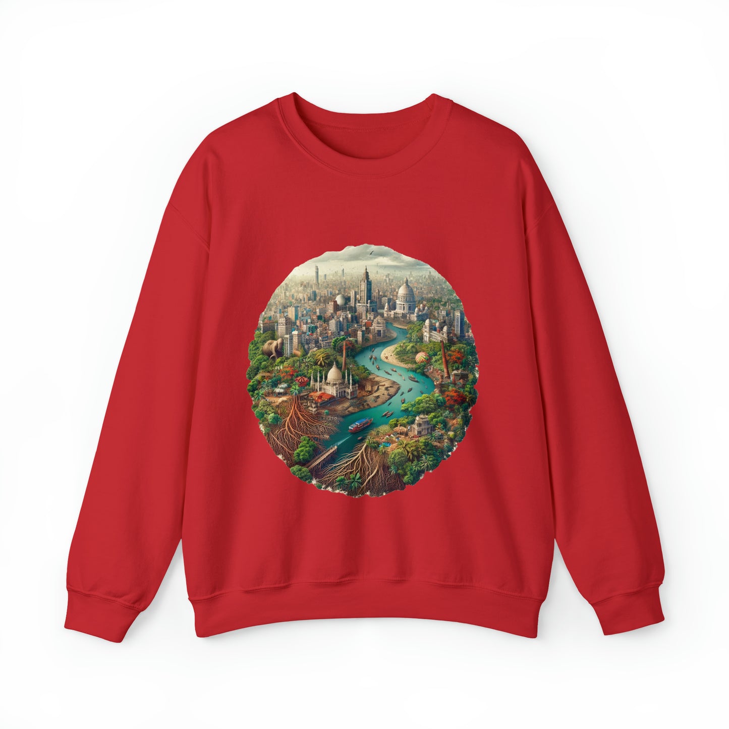 Unisex Heavy Blend™ Crewneck Sweatshirt: Celebrate Bangladesh