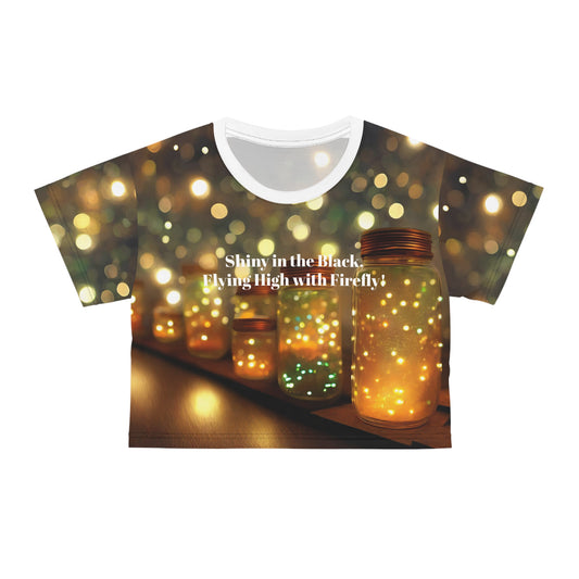 Crop Tee: Firefly