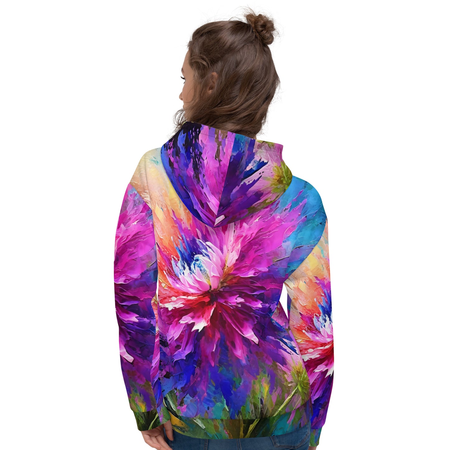 Bright unique print Hoodie