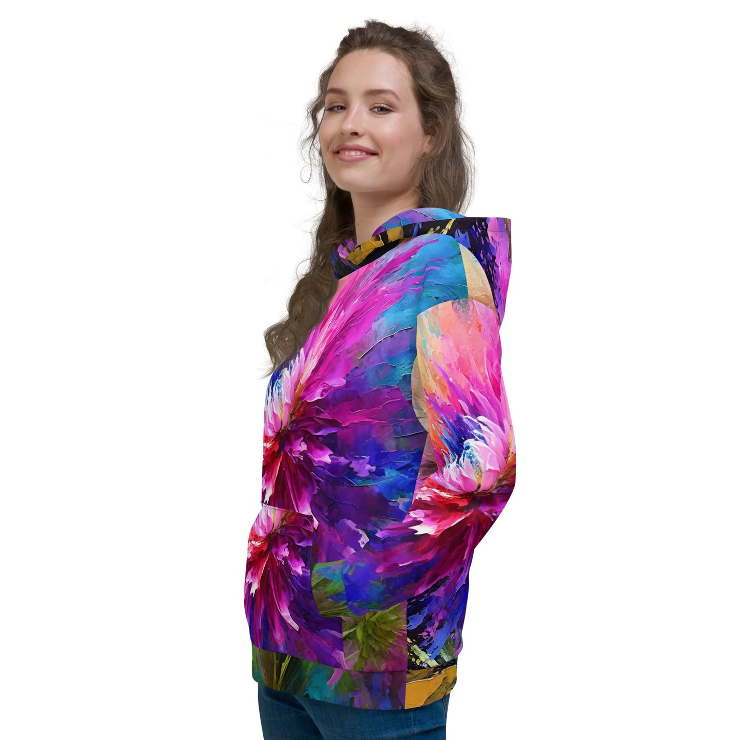 Bright unique print Hoodie