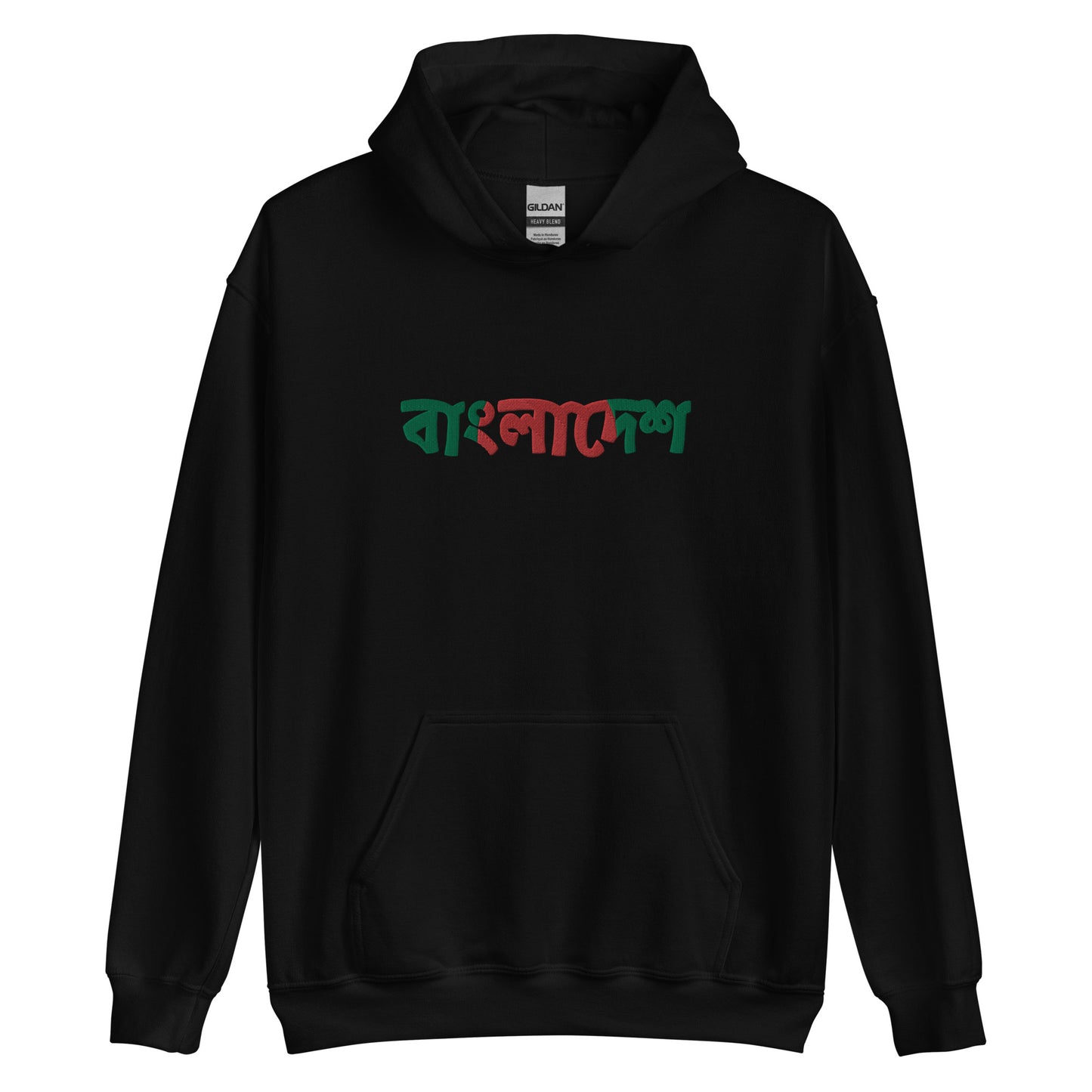 Men Hoodie: Front Embroidery, Back print
